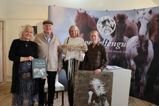 Kristín, Bjarni, Olil og Brynja.